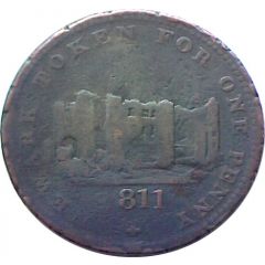 1 Penny Nottinghamshire - Newark Castle