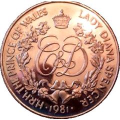 Medallion - Charles and Diana