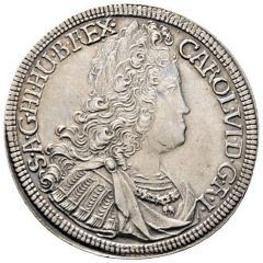 1/2 Thaler - Charles VI Hall