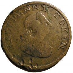 1/2 Penny Token - George III