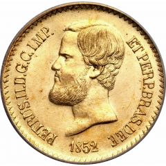 20 000 Réis - Pedro II