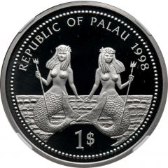 1 Dollar Bottle-nose Dolphin - Palladium Essai