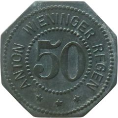 50 Pfennigs - Regen Anton Wieninger