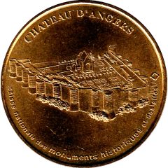 Monnaie de Paris Tourist Token - Château d`Angers