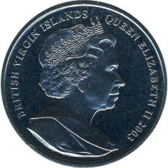 1 Dollar - Elizabeth II The Funeral Of Elizabeth I