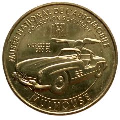 Jeton touristique - Monnaie de Paris - Mulhouse - Musée national de l`automobile
