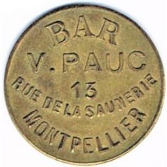 20 Centimes - Bar V. Pauc Montpellier