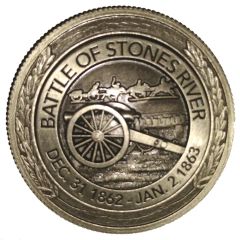 Token - Battle of Stones River Murfreesboro, Tennessee