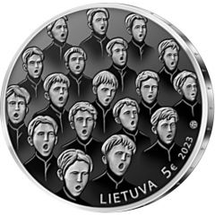 5 Euros Herman Perelstein, founder of the Choir Ąžuoliukas