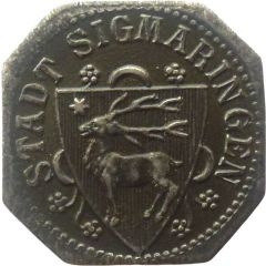 5 Pfennig - Sigmaringen