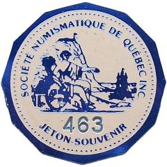 Token - Société Numismatique de Québec Quebec City