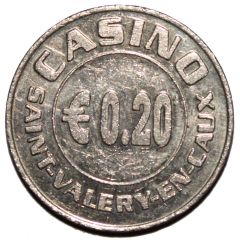 0,20€ - Casino de Saint-Valery-en-Caux