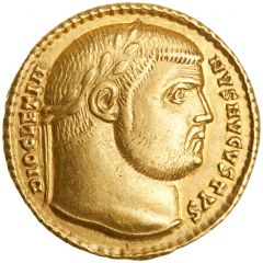 Aureus - Diocletianus XX DIOCLETIAN I AVG SMN, Nicomedia