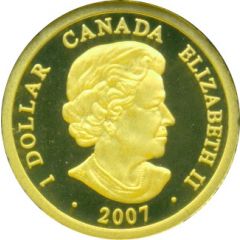 1 Dollar - Elizabeth II Gold Louis