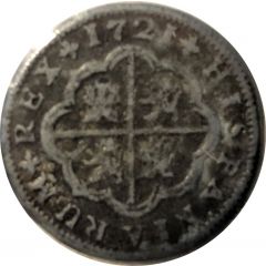 Token - Coleccion Ortiz 2 Reales Felipe V 1721