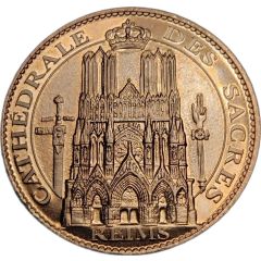 Token - Arthus Bertrand Notre Dame de Reims - Cathédrale des sacres Reims