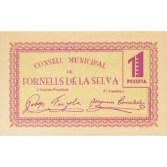 1 Peseta Fornells de la Selva