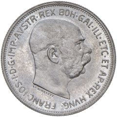 2 Corona - Francis Joseph I aluminium pattern
