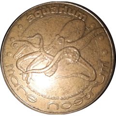 Monnaie de Paris Tourist Token - Aquarium Mare Nostrum Le poulpe