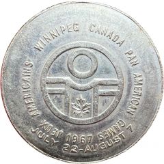 Medal - Pan American Games / Canada Centennial Winnipeg, Manitoba