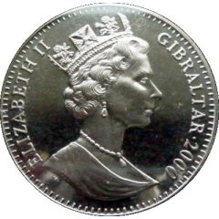 1 Crown - Elizabeth II Prince William`s 18th Birthday