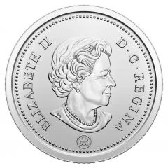 10 Cents - Elizabeth II Anniversary of the Bluenose, Double-dated classic design