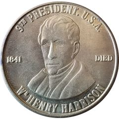 Token - Reader`s Digest History of U.S. Presidents William Henry Harrison