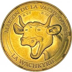 Jeton touristique - Monnaie de Paris - La maison de la vache qui rit - La wachkyrie