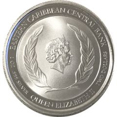 2 Dollars - Elizabeth II Brown Pelican