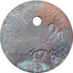 Mine token Courrières