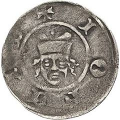 1 Pfennig `Pfennig auf Würzburger Schlag` - John I