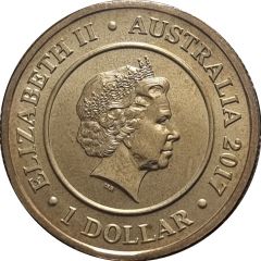 1 Dollar - Elizabeth II 4th Portrait - Planetary Coins - Neptune