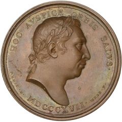 Medal - George III Dedication to the King, bronze
