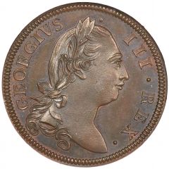 1/2 Penny - George III