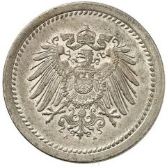 10 Pfennig - Wilhelm II type 2 - small shield - Pattern