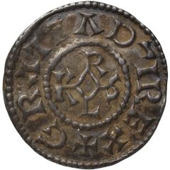 Denier - Charles II Bar-sur-Aube mint