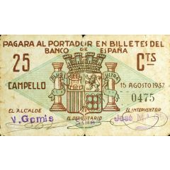 25 Céntimos Campello