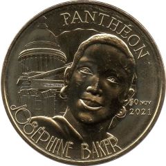 Tourist token - Monnaie de Paris - Panthéon - Joséphine Baker - 30 Nov 2021