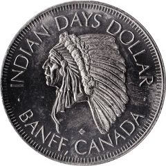 Indian Days Dollar - Banff, Alberta