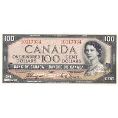 100 Dollars - Elizabeth II with devil`s face