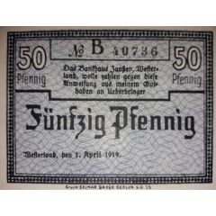 50 Pfennig Bankhaus Janßen