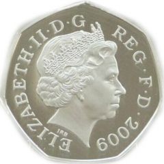 50 Pence - Elizabeth II D-Day Anniversary, Silver Proof
