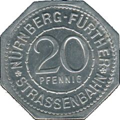 20 Pfennig - Dürer-Haus Nürnberg-Fürth