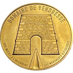 Monnaie de Paris Tourist Token - Domaine de Vendresse Le haut-fourneau