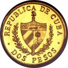 2 Pesos José Martí