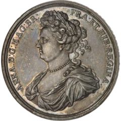 Medal - Anne Stuart Attempted invasion of Scotland