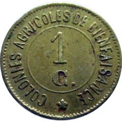 1 Centime - Prison Hoogstraeten Merxplas