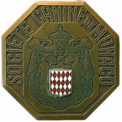 Médaille Société Canine de Monaco