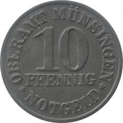 10 Pfennig - Münsingen