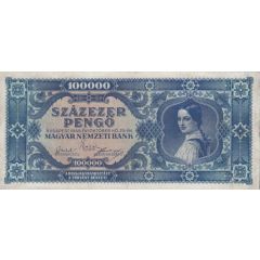 100 000 Pengő blue